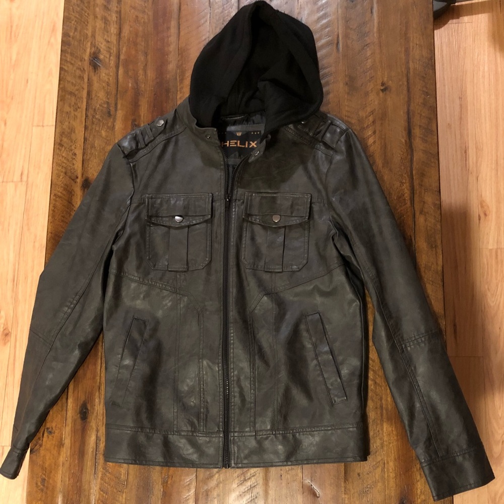Leather jacket